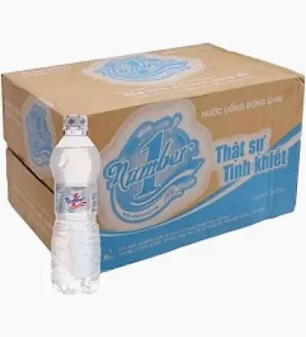 Thùng 24 chai nước tinh khiết Number One 500ml