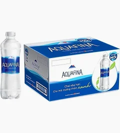 Thùng 24 chai nước tinh khiết Aquafina 500ml