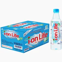 Thùng 24 chai nước tinh khiết Ion life 450ml